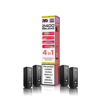 IVG 2400 Reload Prefilled Pods - Box of 5 | only £35.99 | Cheapest Vape Shop in Uk