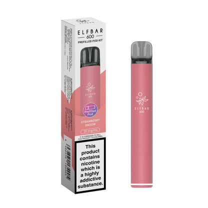 Elfbar 600 Prefilled Pod Kit - Box of 10 | only £32.50 | Cheapest Vape Shop in Uk
