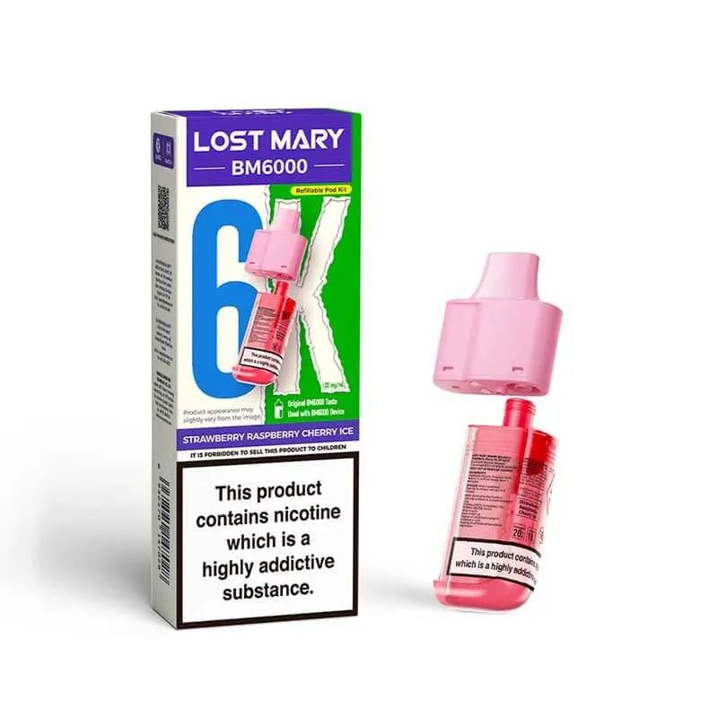 Lost Mary BM6000 Prefilled Vape Pods - Box of 10 | only £52 | Cheapest Vape Shop in Uk