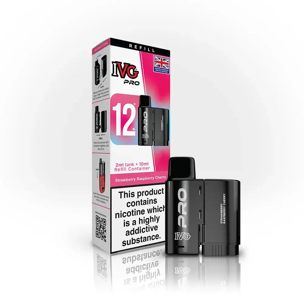 IVG Pro 12 Prefilled Pods | Only £6.99 | Any 3 For £17.99 | only £6.99 | Cheapest Vape Shop in Uk