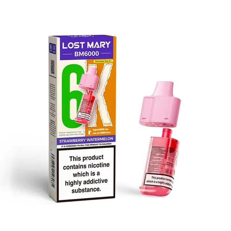 Lost Mary BM6000 Prefilled Vape Pods - Box of 10 | only £52 | Cheapest Vape Shop in Uk