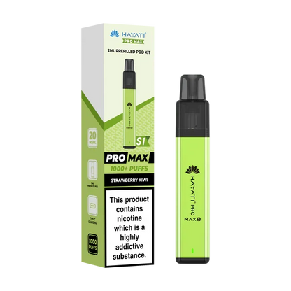 Hayati Pro Max S1 1000+ Puff Pre-Filled Pod Kit - Box of 10 | only £39.99 | Cheapest Vape Shop in Uk