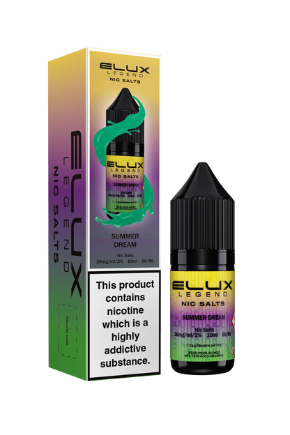 Elux Legend 10ml Nic Salt | only £3.99 | Cheapest Vape Shop in Uk