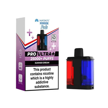 Hayati Pro Ultra Plus 25k Prefilled Pods - Box of 5 | only £39.99 | Cheapest Vape Shop in Uk
