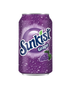 Sunkist Soda 355ml – Berry Lemonade, Classic Orange & Grape | only £1.49 | Cheapest Vape Shop in Uk