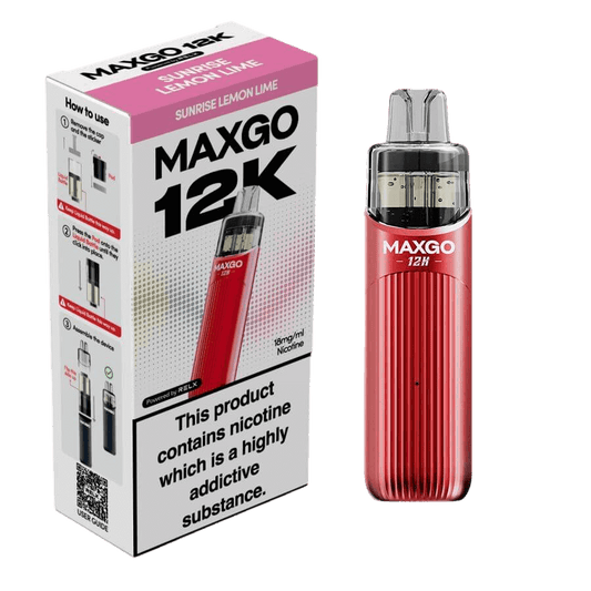 RELX MAXGO 12k Pre-Filled Pod Kit TPD Compliant - Pack Of 10 | only £63.99 | Cheapest Vape Shop in Uk