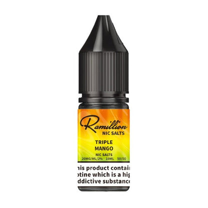 Ramillion Nic Salts 10mg  & 20mg - Box of 10 | only £19.99 | Cheapest Vape Shop in Uk