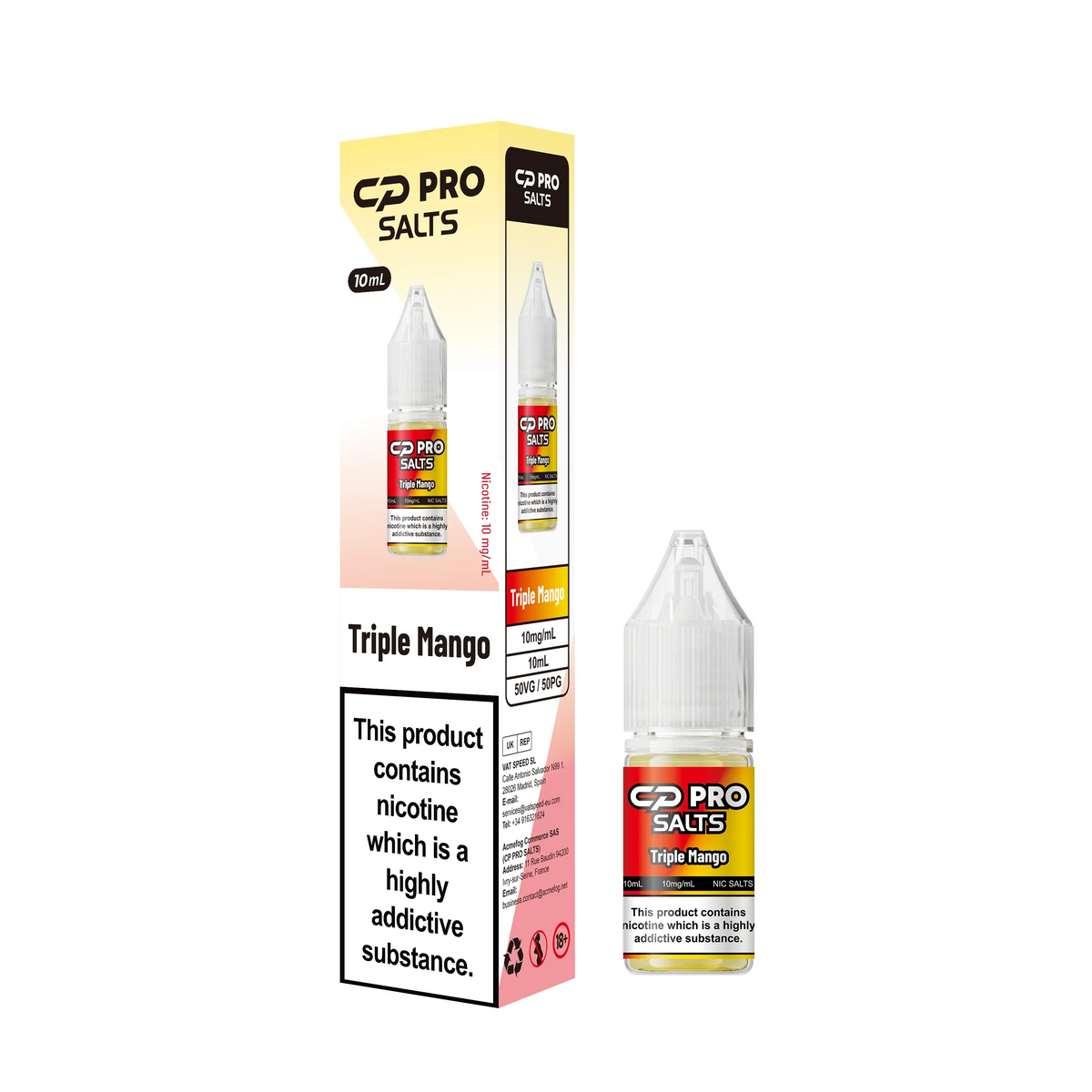 Crystal Pro CP Nic Salt E-Liquid - 10mg & 20mg | only £2.99 | Cheapest Vape Shop in Uk