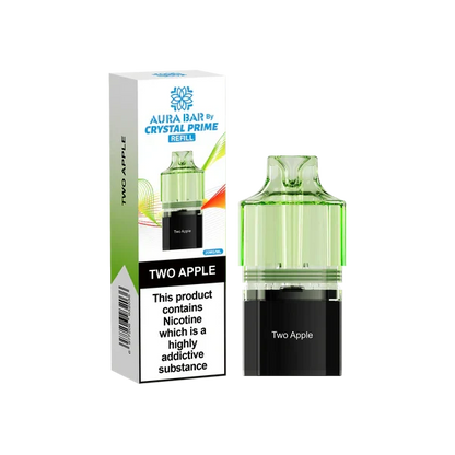 Crystal Prime Aura Bar 10k Replacement Pods - Box of 10 | only £47.25 | Cheapest Vape Shop in Uk