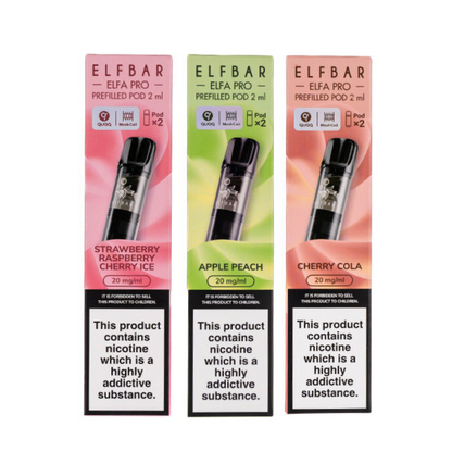 Elf Bar Elfa Pro Prefilled Pods Box of 10 packs | only £39.99 | Cheapest Vape Shop in Uk