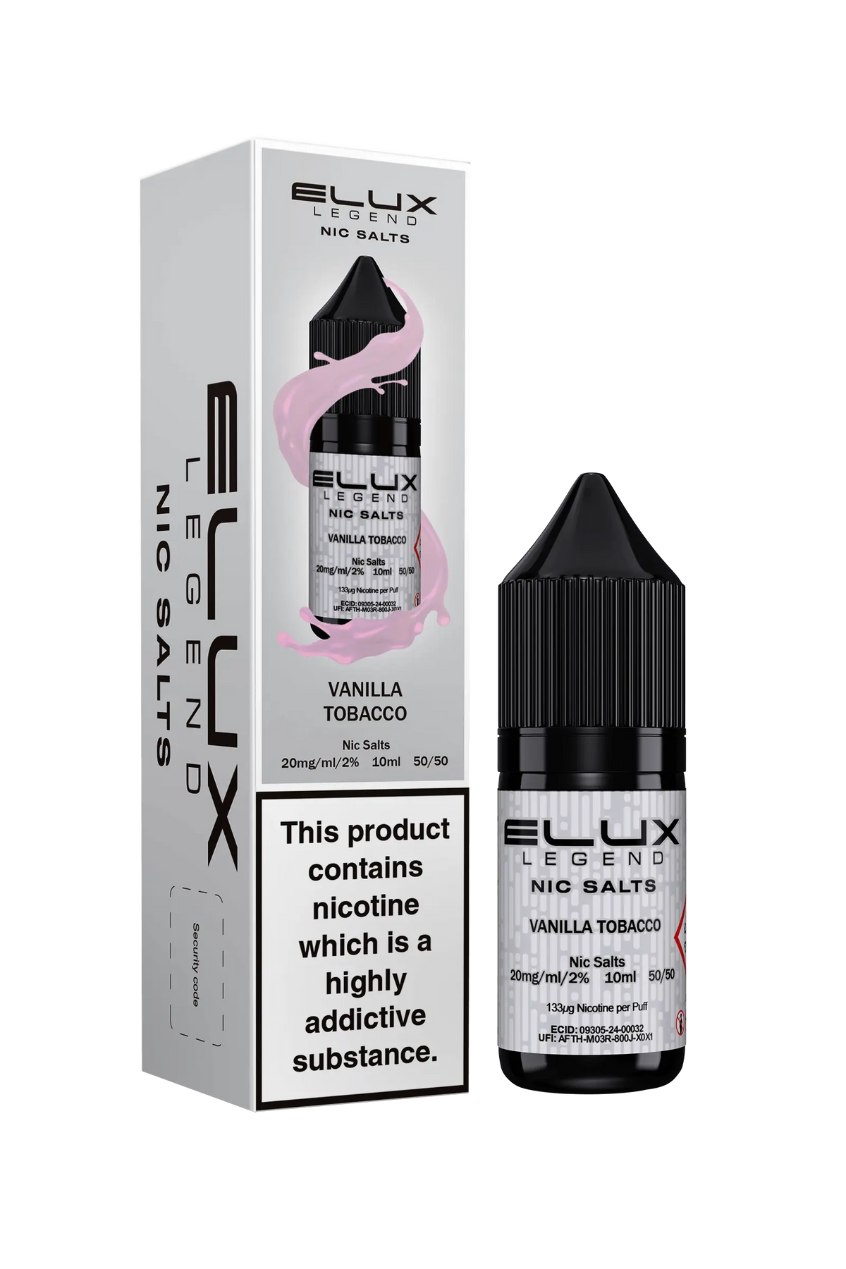 Elux Legend 10ml Nic Salt | only £3.99 | Cheapest Vape Shop in Uk