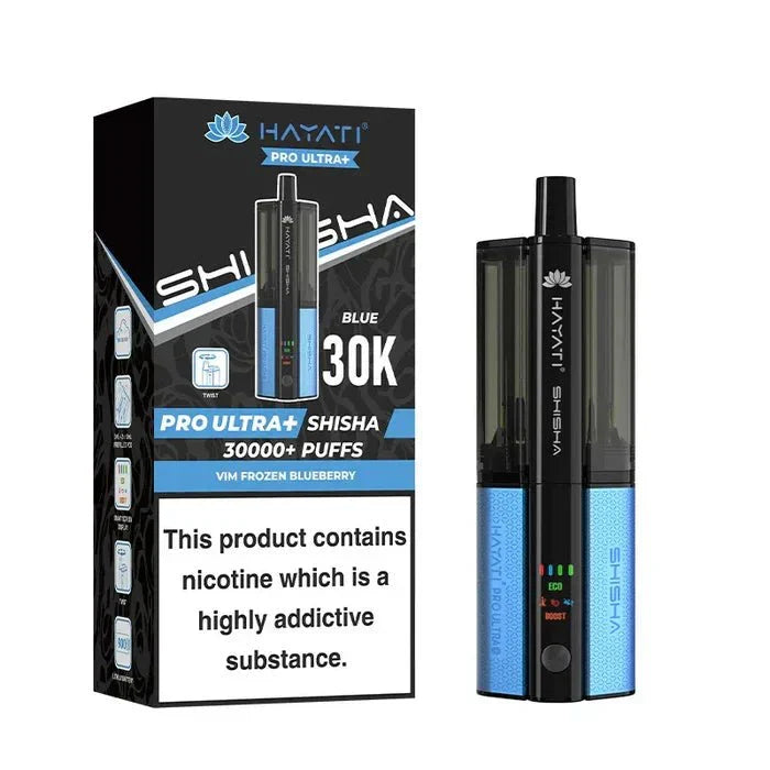 Hayati Pro Ultra Plus Shisha 30K Prefilled Pod Kit| £11.99 | 3 For £33 | only £11.99 | Cheapest Vape Shop in Uk