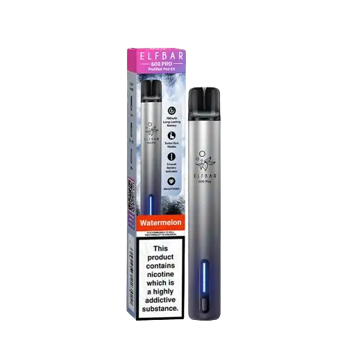 Elf Bar 600 Pro Prefilled Pod Kit | only £6.99 | Cheapest Vape Shop in Uk
