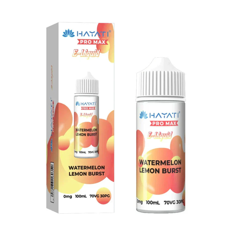 Hayati Pro Max 100ml Shortfill Eliquid | only £11.99 | Cheapest Vape Shop in Uk