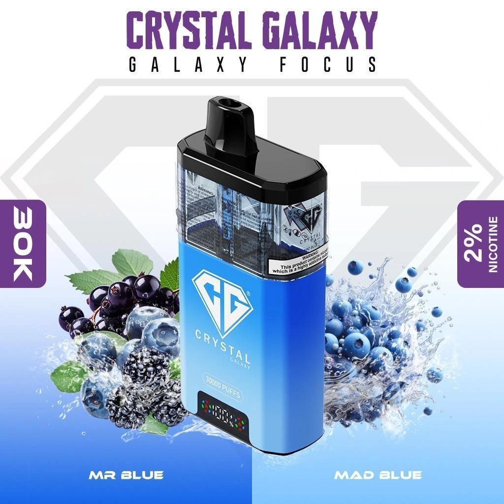 Crystal Galaxy Focus 2 30k Prefilled Pod Kit -  Box of 5 | TPD compliant | only £69.99 | Cheapest Vape Shop in Uk