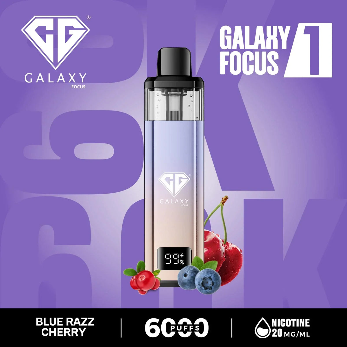 Galaxy Focus 1 6k Puffs Prefilled Pod Kit | only £9.99 | Cheapest Vape Shop in Uk