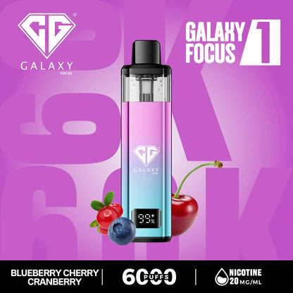Galaxy Focus 1 6k Puffs Prefilled Pod Kit | only £9.99 | Cheapest Vape Shop in Uk