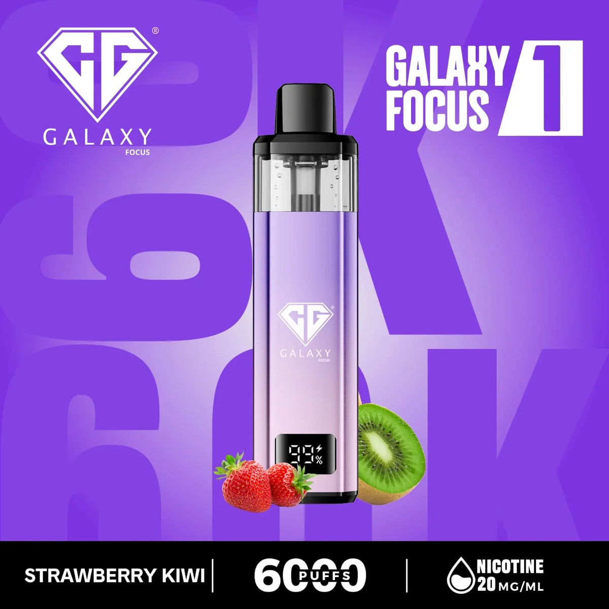 Galaxy Focus 1 6k Puffs Prefilled Pod Kit | only £9.99 | Cheapest Vape Shop in Uk