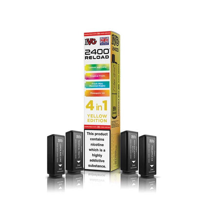 IVG 2400 Reload Prefilled Pods | Only £22.99 | Any 3 For £22.99 | only £8.99 | Cheapest Vape Shop in Uk
