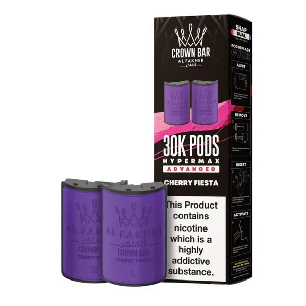 Al Fakher 30k Hypermax Pods - Box of 5 | only £39.99 | Cheapest Vape Shop in Uk