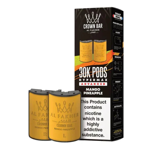 Al Fakher 30k Hypermax Pods - Box of 5 | only £39.99 | Cheapest Vape Shop in Uk