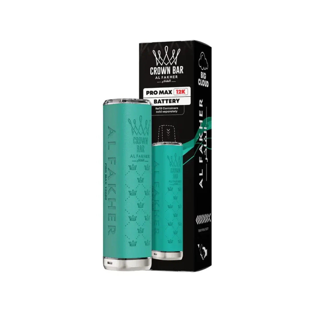 Al Fakher Crown Bar Pro Max 12000 Puffs Vape Kit | Up to 12000 Puffs| only £6.99 | Cheapest Vape Shop in Uk
