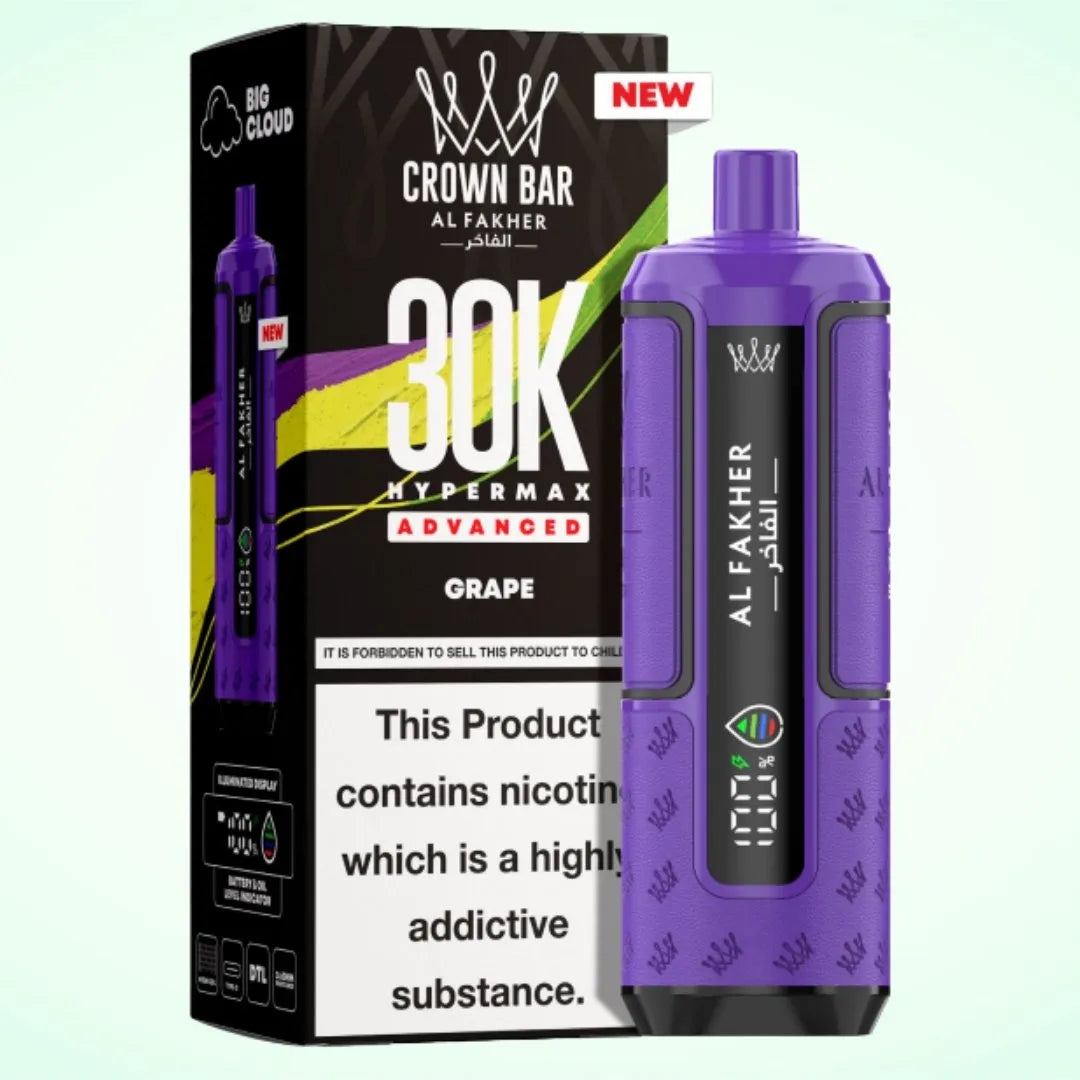 Al Fakher 30K Hypermax Vape Kit -Box of 5 | only £49.99 | Cheapest Vape Shop in Uk