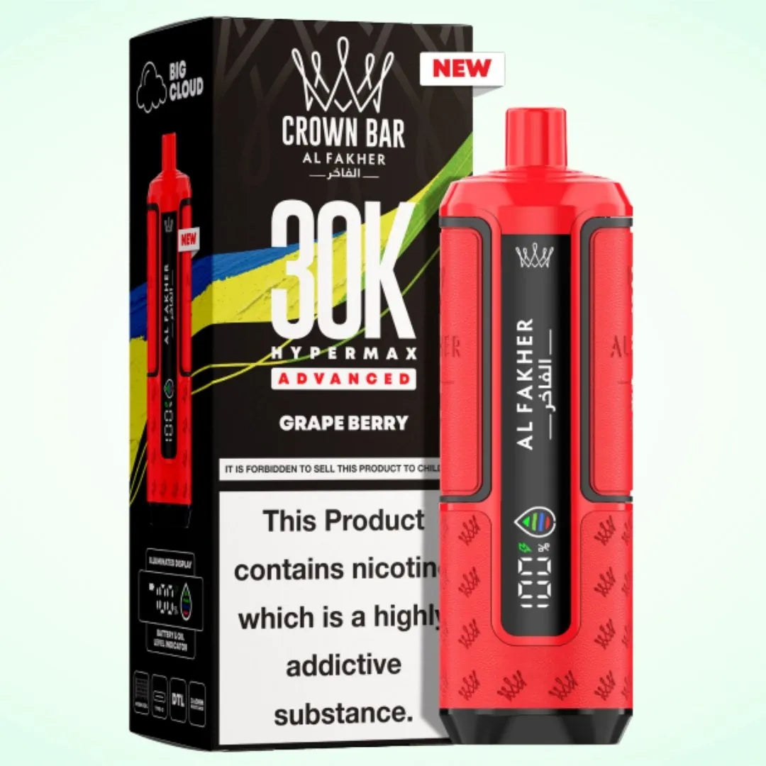 Al Fakher 30K Hypermax Vape Kit -Box of 5 | only £49.99 | Cheapest Vape Shop in Uk