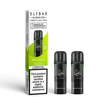 Elf Bar 600 Prefilled Pods (Pack of 2) | only £5.99 | Any 3 For £15