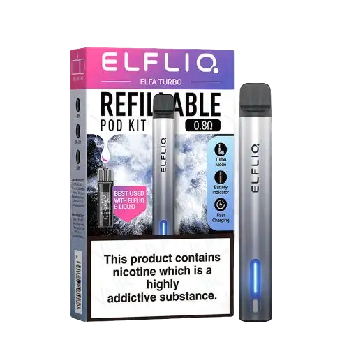 Elf Bar Elfa Turbo Pod Kit | only £7.99 | Cheapest Vape Shop in Uk