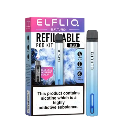 Elf Bar Elfa Turbo Pod Kit | only £7.99 | Cheapest Vape Shop in Uk