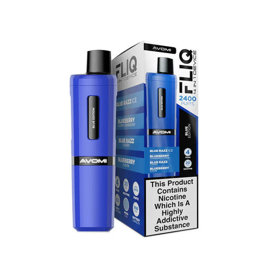 Avomi Fliq 4-in-1 2400 Puffs Prefilled Pod Kit | Up to 2400 Puffs | Only £9.99 | Buy 3 for £28