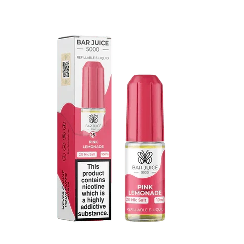 Bar Juice 5000 Salt 10ml Nic Salts - Box of 10 - 10mg -Vape Area UK
