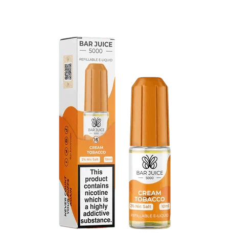 Bar Juice 5000 Salt 10ml Nic Salts - Box of 10 - 10mg -Vape Area UK