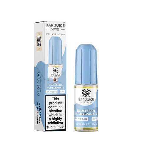 Bar Juice 5000 Salt 10ml Nic Salts - Box of 10 - 10mg -Vape Area UK