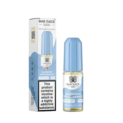Bar Juice 5000 Salt 10ml Nic Salts - Box of 10 - 10mg -Vape Area UK