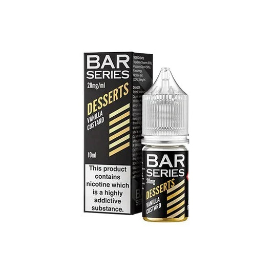 Bar Series Desserts Nic Salts 10ml E-Liquid Box Of 10 | only £21.99 | Cheapest Vape Shop in Uk