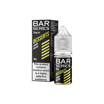 Bar Series Desserts Nic Salts 10ml E-Liquid Box Of 10 | only £21.99 | Cheapest Vape Shop in Uk