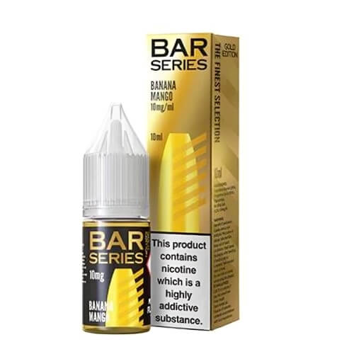 Bar Series Gold Edition 10ml Nic Salt- Box of 10 | only £24.99 | Cheapest Vape Shop in Uk