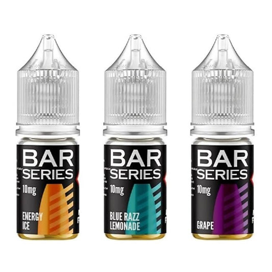 Bar Series Salts 10ml Nic Salts - Box of 10 - 10mg -Vape Area UK