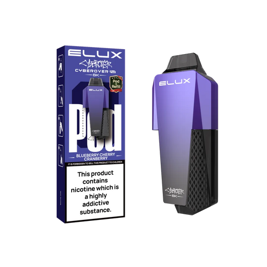 Elux Cyberover 6000 Prefilled Pods - Box of 5 | only £27.99 | Cheapest Vape Shop in Uk