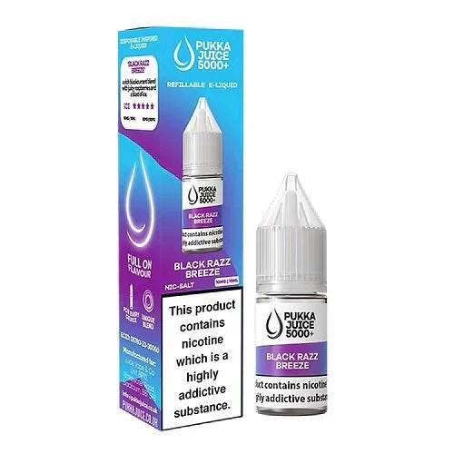 Pukka Juice 5000+ Nic Salt E-Liquid | only £3.99 | Cheapest Vape Shop in Uk
