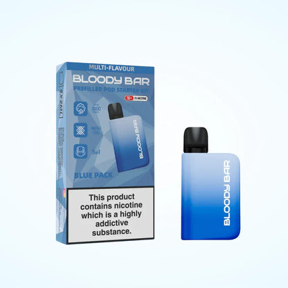 Bloody Mary Bloody Bar 3000 Puffs Prefilled 5-in-1 Starter Kit | Only £9.99 | Buy Kit Get Pod Free| Cheapest Vape Shop in Uk
