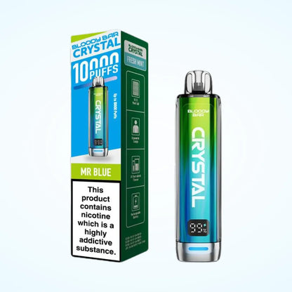 Bloody Bar Crystal 10000 Puffs Prefilled Pod Vape Kit | Up to 10000 Puffs| only £9.99 | Cheapest Vape Shop in Uk