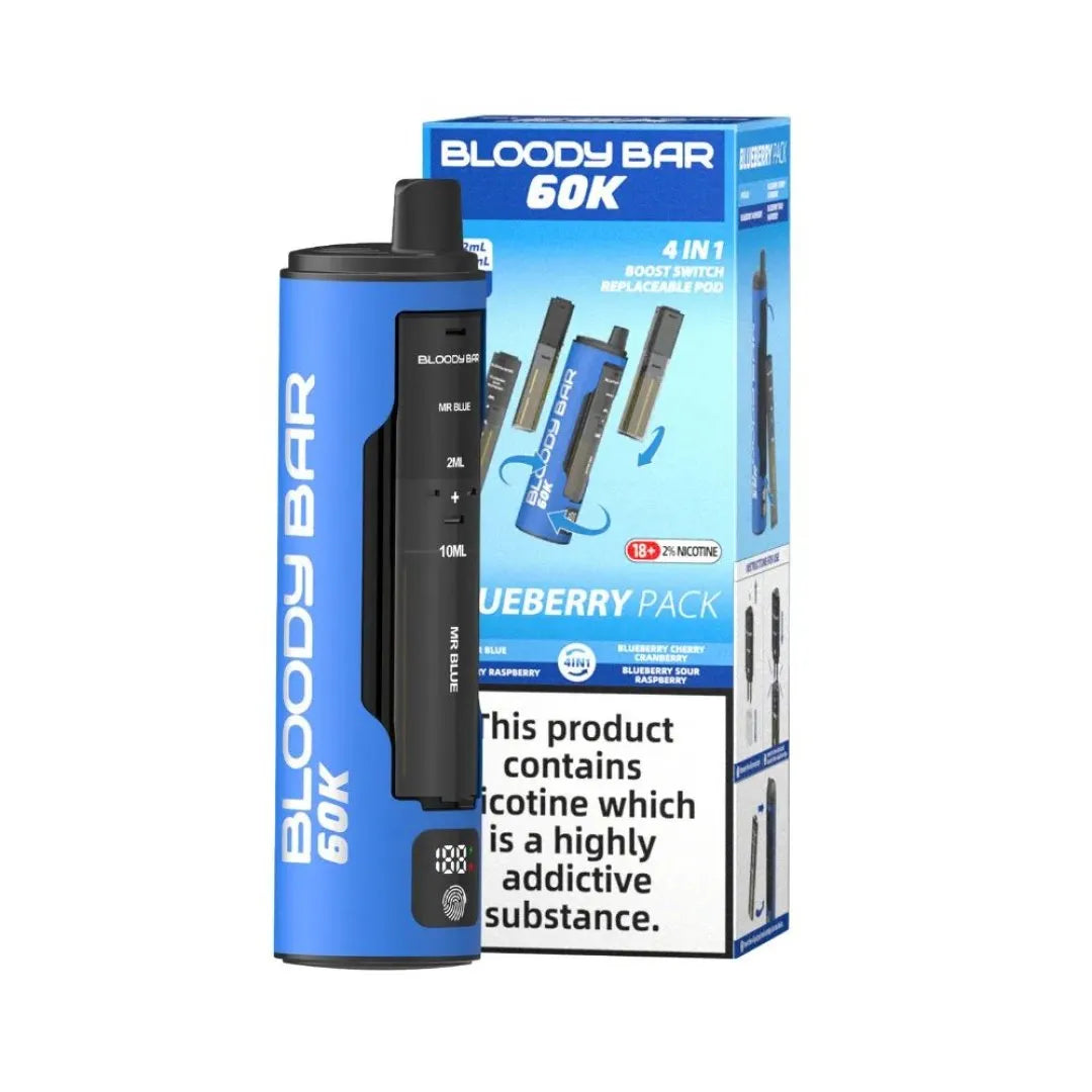 Bloody Bar 60K Puffs Prefilled Pod Kit | only £10.99 | Cheapest Vape Shop in Uk