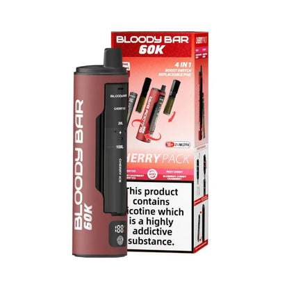 Bloody Bar 60K Puffs Prefilled Pod Kit-Box of 5 | only £51.99 | Cheapest Vape Shop in Uk