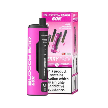 Bloody Bar 60K Puffs Prefilled Pod Kit-Box of 5 | only £51.99 | Cheapest Vape Shop in Uk