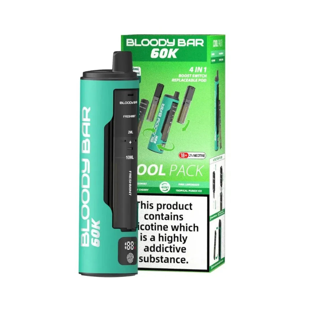 Bloody Bar 60K Puffs Prefilled Pod Kit-Box of 5 | only £51.99 | Cheapest Vape Shop in Uk