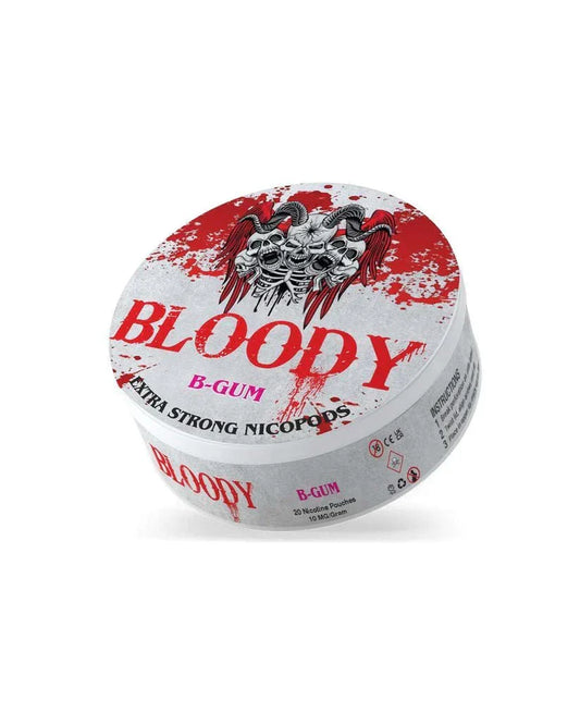 Bloody Nicotine Pouches- Box of 10 | only £30.00 | Cheapest Vape Shop in Uk
