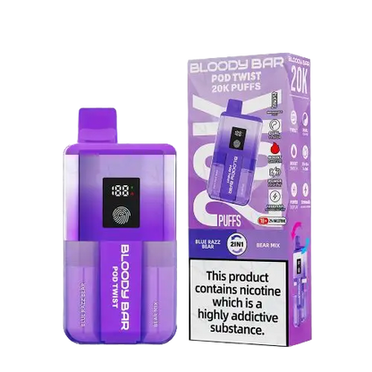 Bloody Bar Pod Twist 20K Prefilled Pod Kit | only £10.99 | Cheapest Vape Shop in Uk
